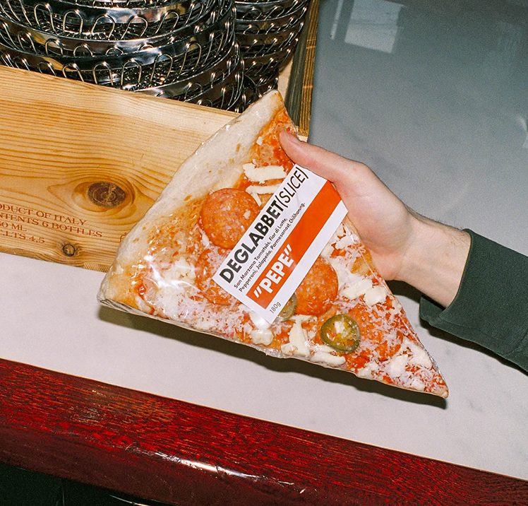 Pizzaslice Peppe – vår frysta slice för dagligvaruhandeln